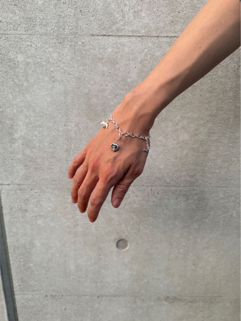 シルバー925 ハンドメイド　ブレスレット