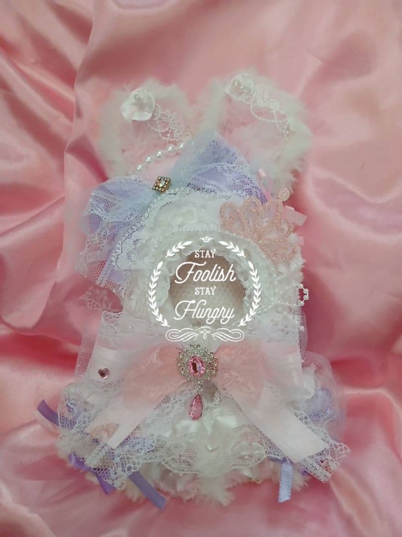 しお様　ぬい服ふわふわ猫耳うさみみおすわり着ぐるみ推しぬい推し活　ゆめかわ