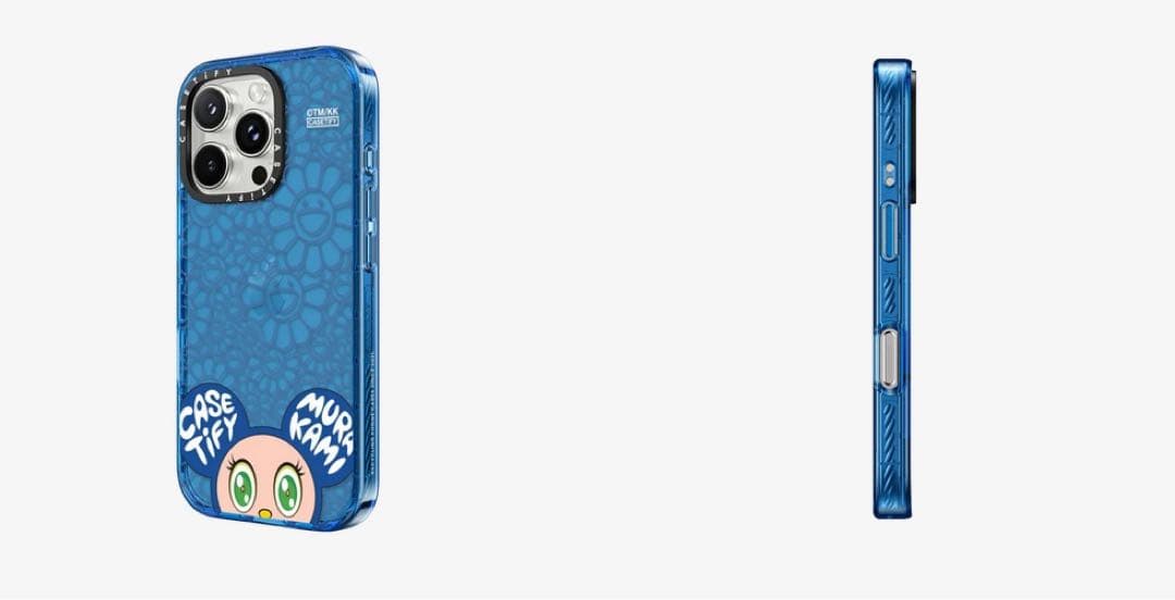 CASETiFY iPhone 16 Pro Max 村上隆 限定ケース　ブルー