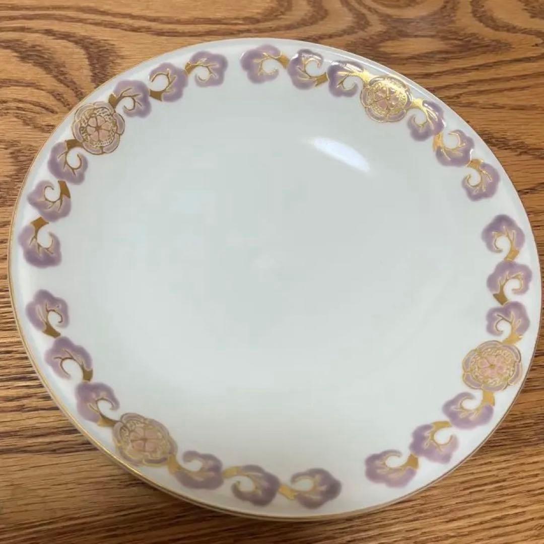 清水焼　京焼　東哉　音羽窯 6寸皿(中皿)　5枚セット