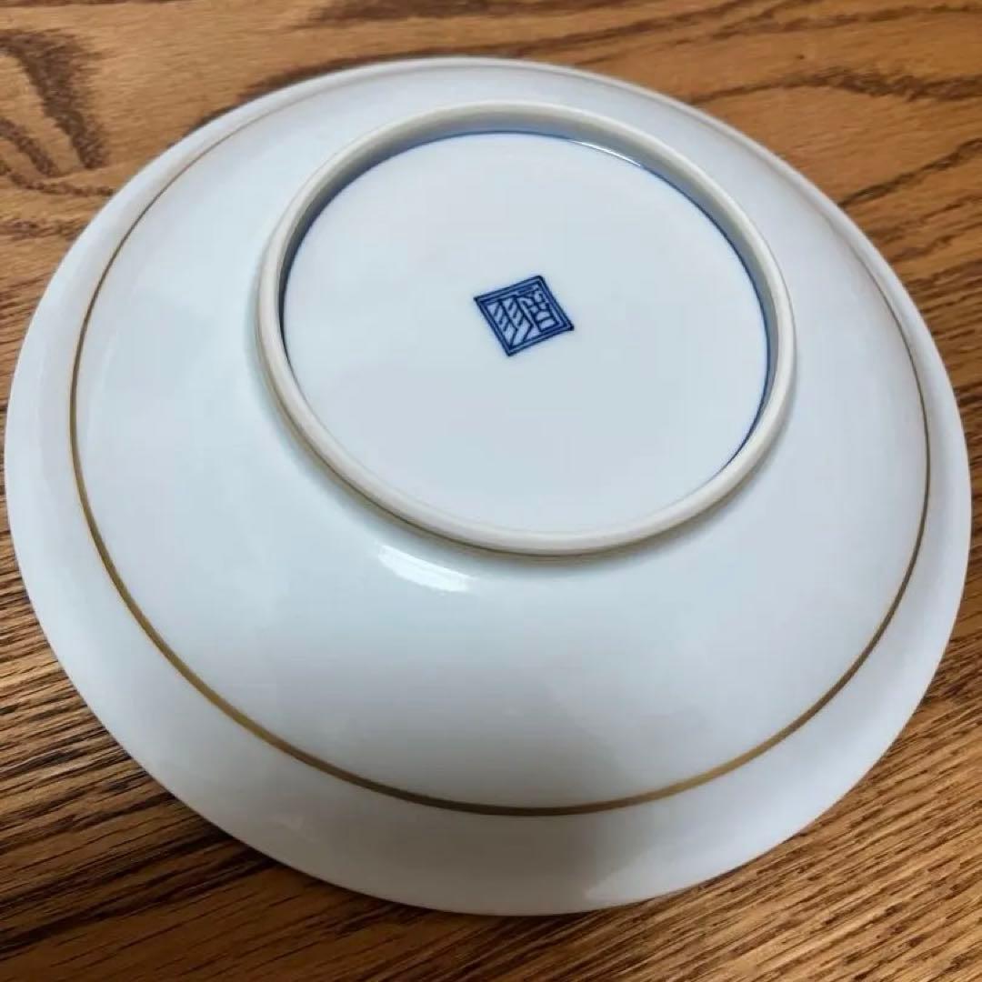 清水焼　京焼　東哉　音羽窯 6寸皿(中皿)　5枚セット