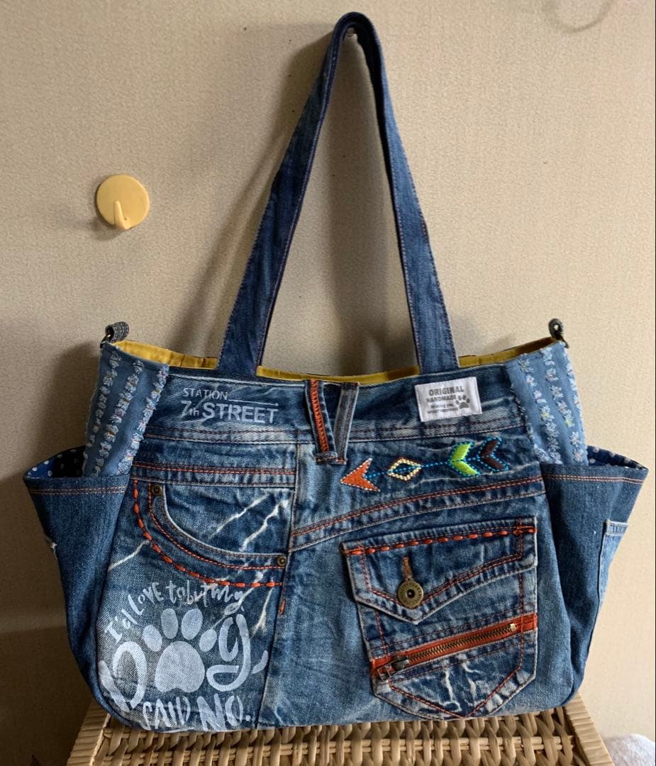 1886【tatdwtg】まんまるトートバッグ(L)