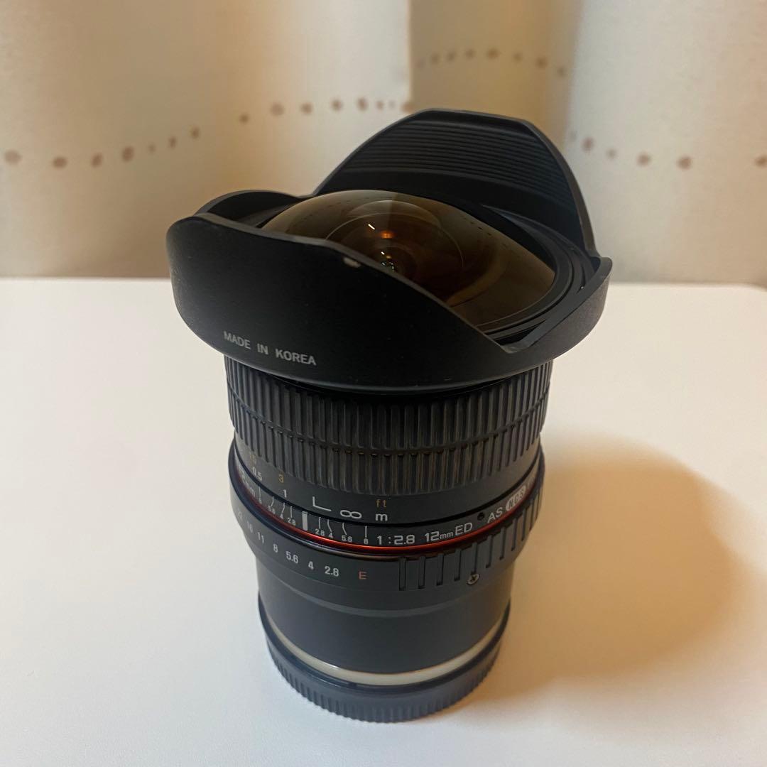 SAMYANG 12mm F2.8 魚眼レンズ　SONY　Eマウント