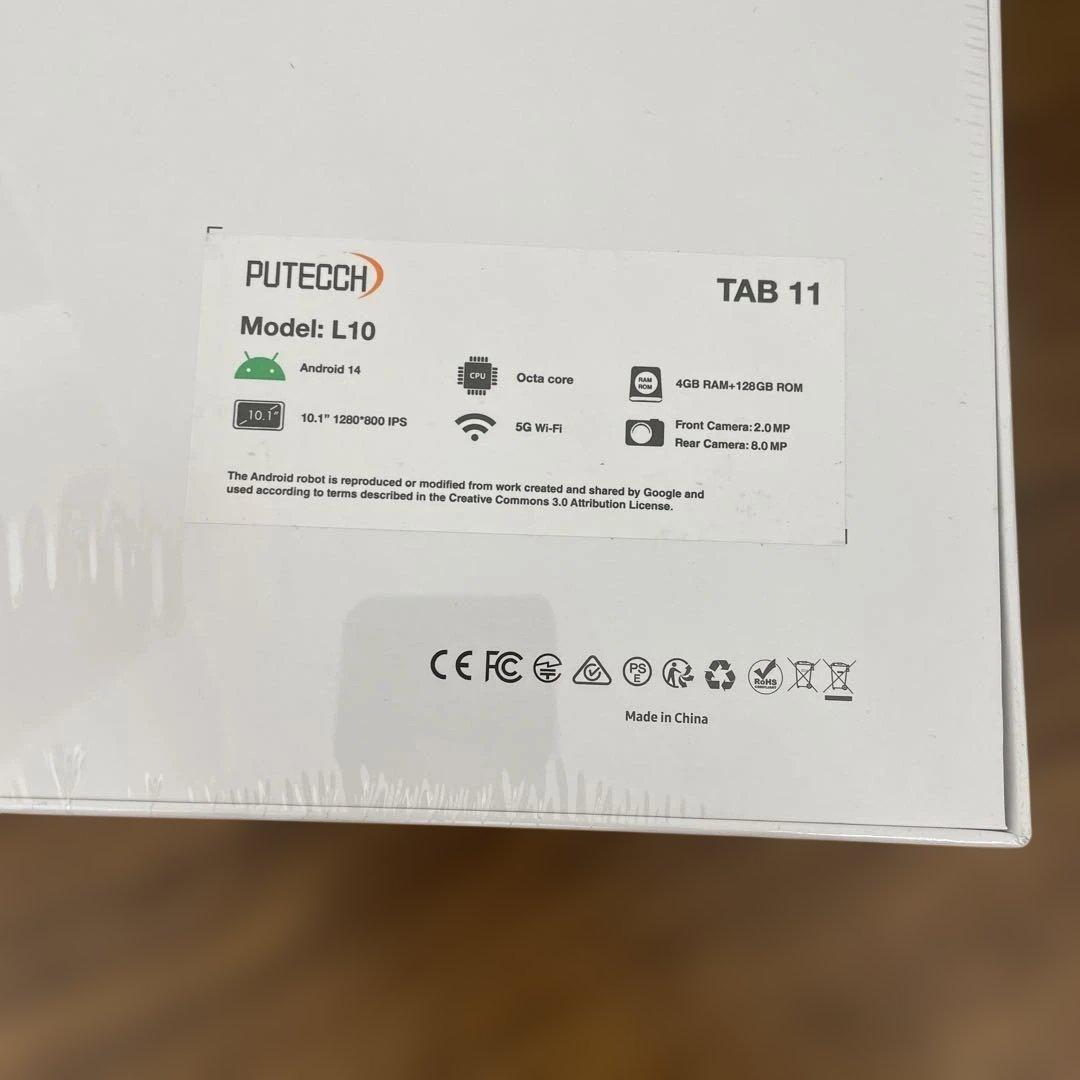 10685 新品未開封 Android 14 タブレット10インチ4+128GB