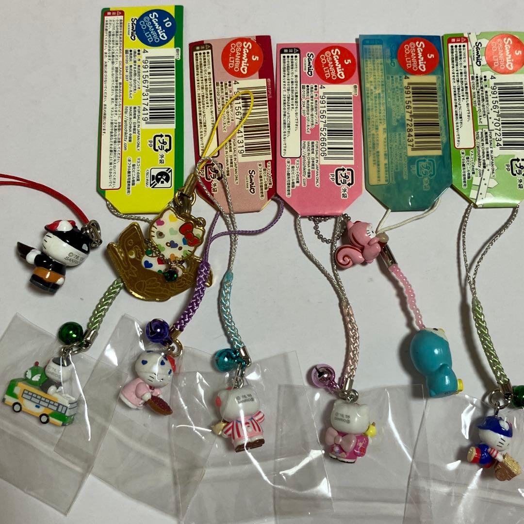 ご当地キティ　キティストラップ　キティキーホルダー　キティまとめ売り