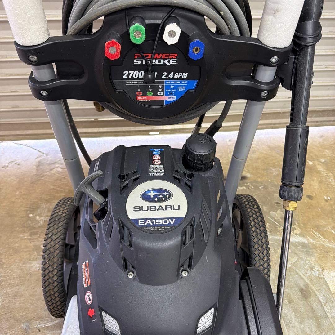 SUBARU EA3000 高圧洗浄機本体 2700 PSI