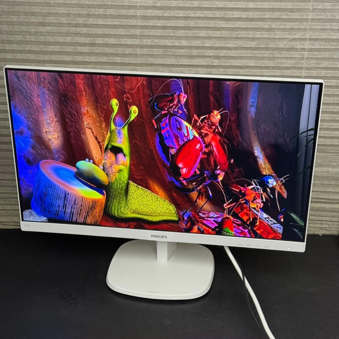 ☆PHILIPS　23.8インチ　液晶モニター　21年　243V7QDAW/11