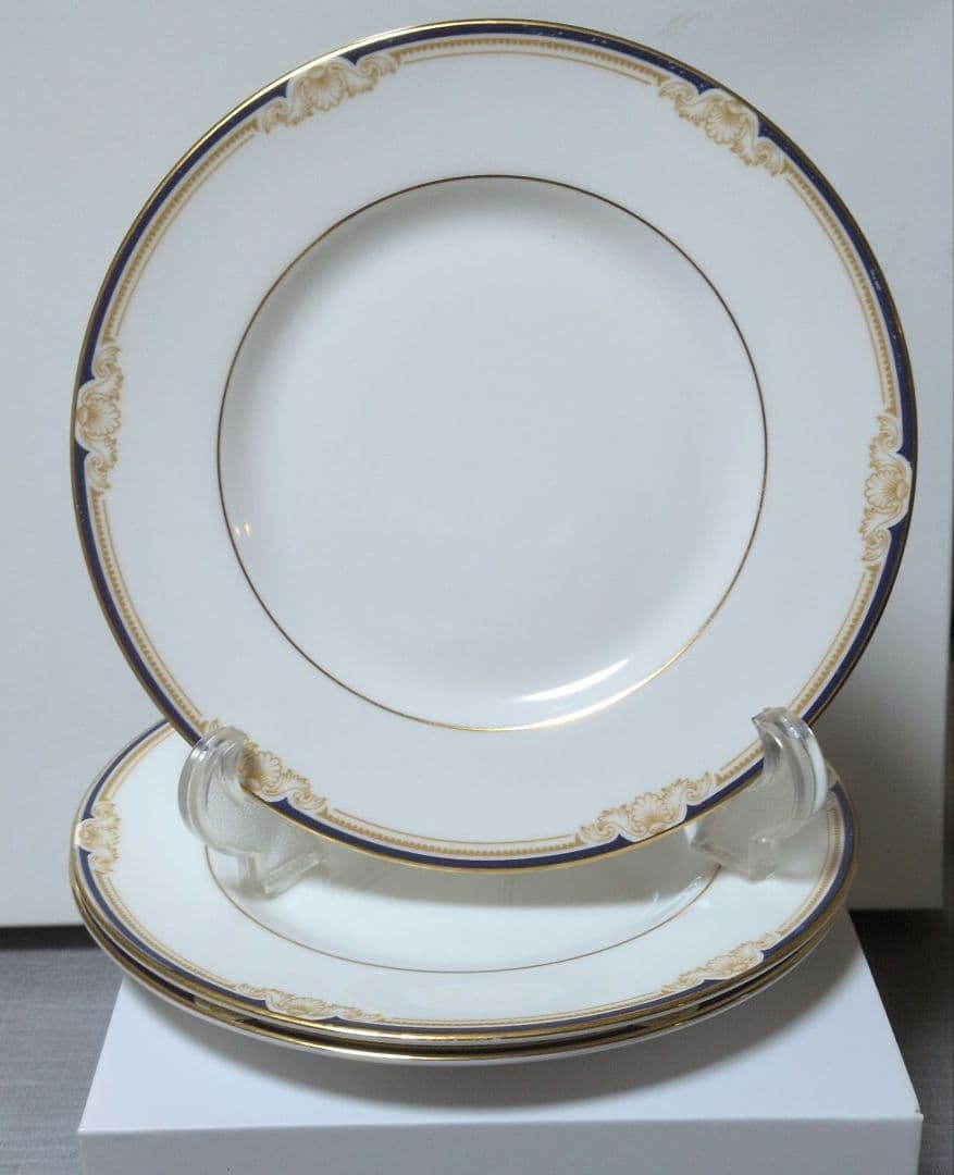 ウェッジウッド　　キャベンディッシュ　ケーキ皿6枚セット　黒壺