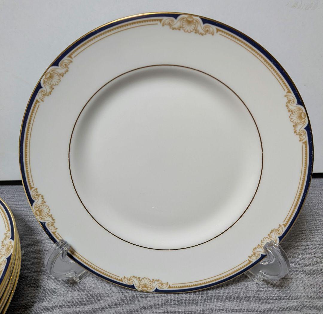 ウェッジウッド　　キャベンディッシュ　ケーキ皿6枚セット　黒壺