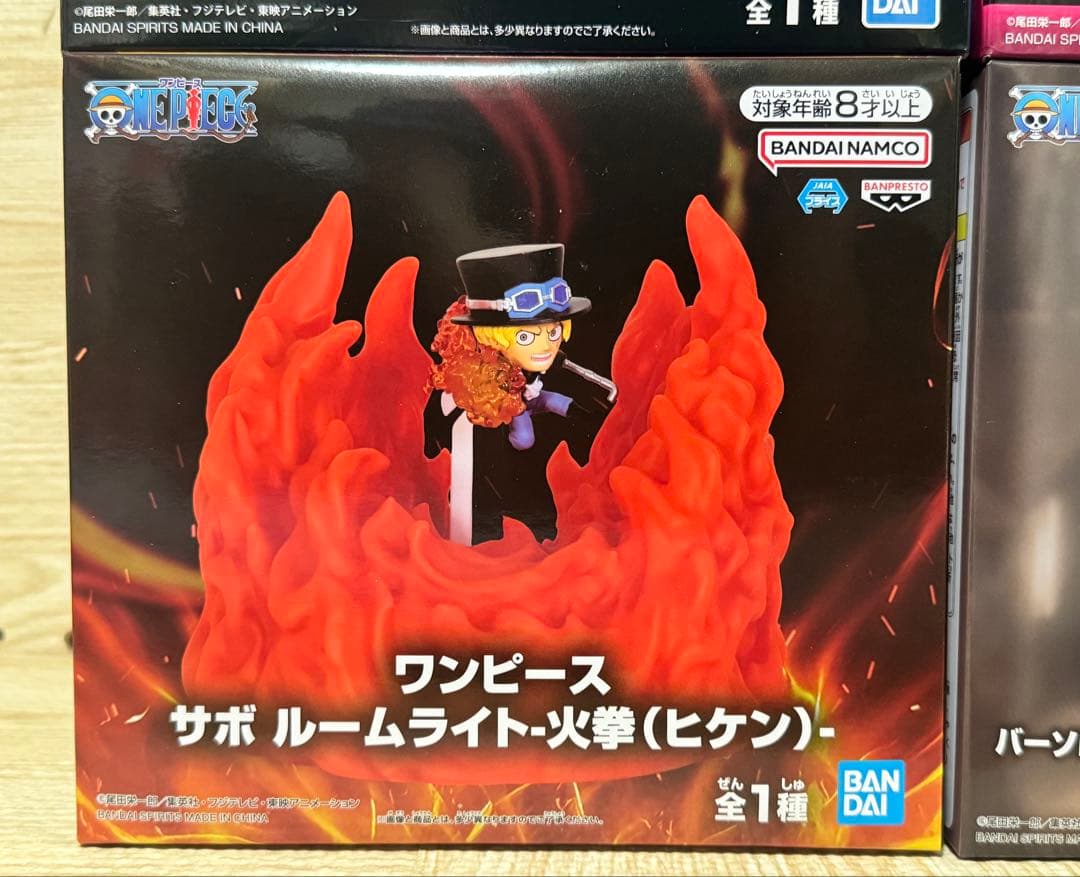☆新品未開封☆ ワンピース　ルームライト4種まとめ売り