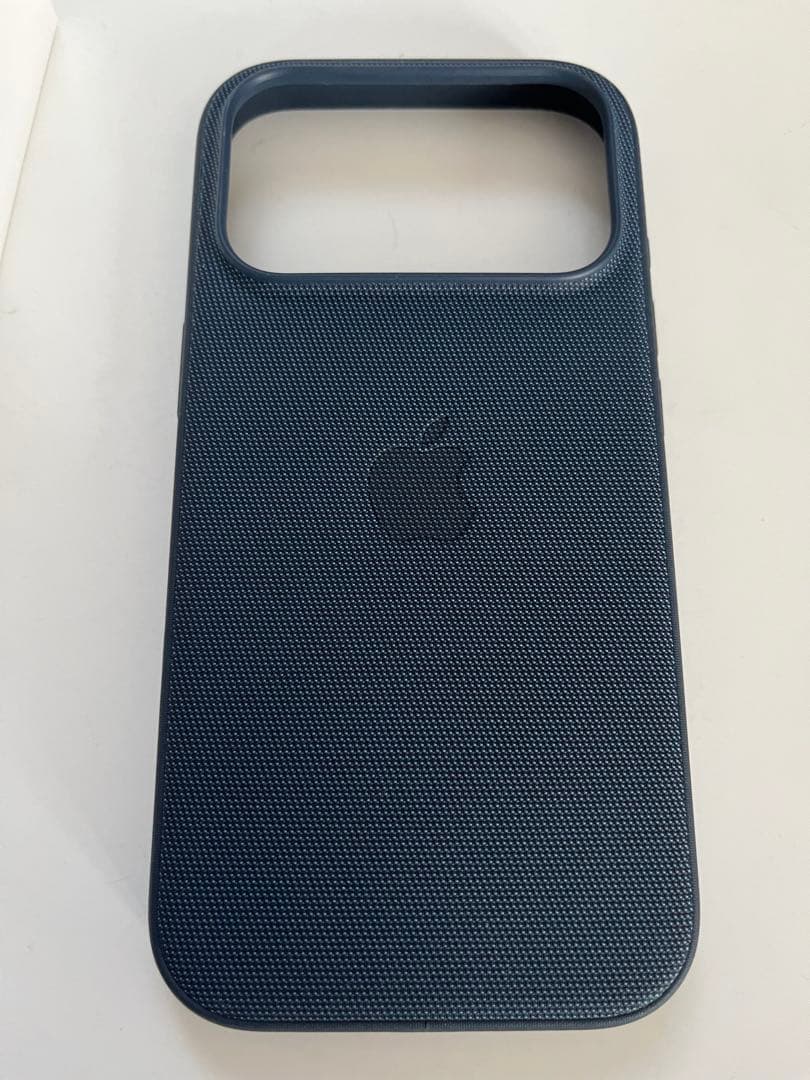 アップル純正　iPhone17 Pro用TechWoven Case ブルー