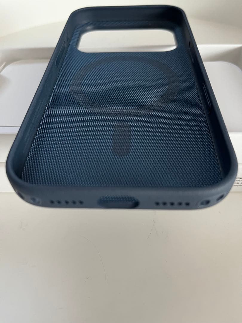 アップル純正　iPhone17 Pro用TechWoven Case ブルー