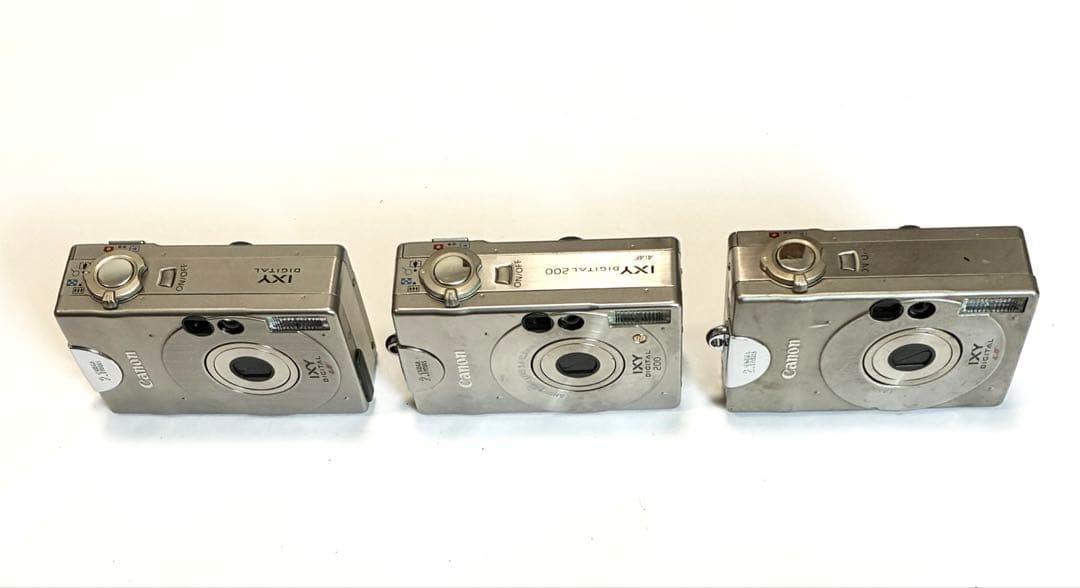 Canon／IXY DIGITAL 200／PC1001　 3台セット