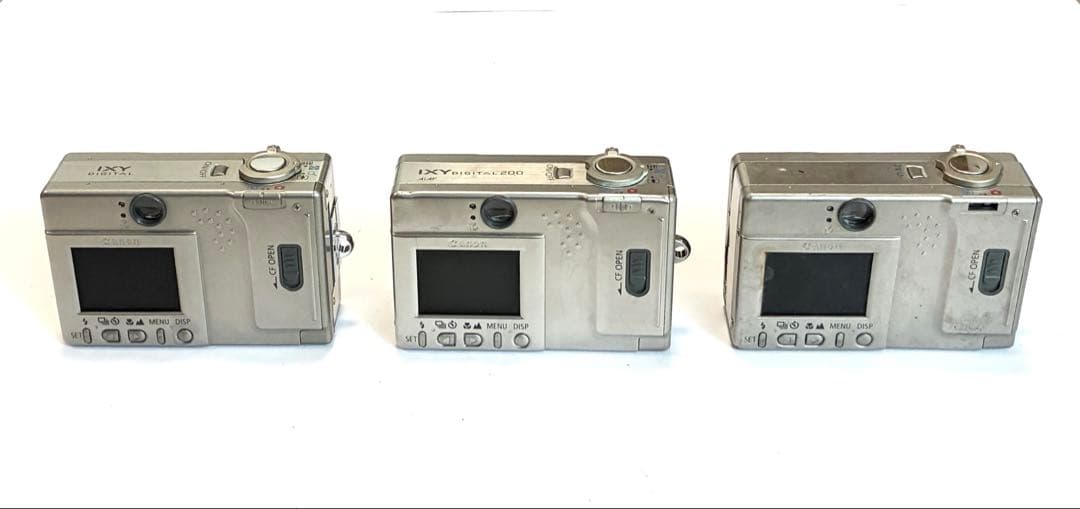 Canon／IXY DIGITAL 200／PC1001　 3台セット