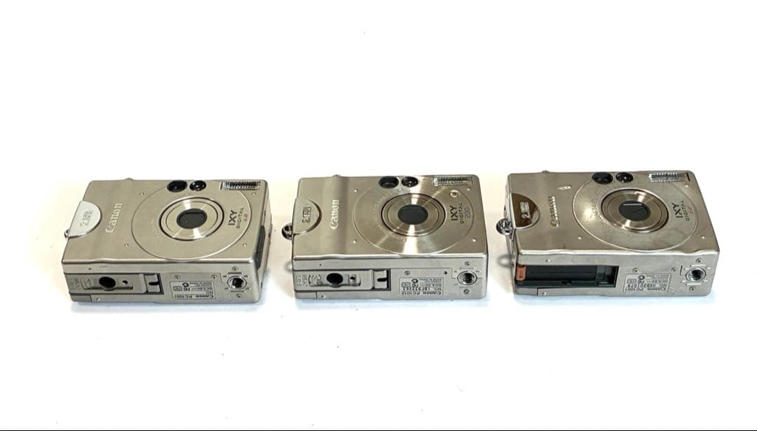 Canon／IXY DIGITAL 200／PC1001　 3台セット