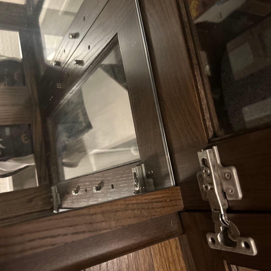 ガラスキャビネット　コレクションショーケース　浜本工芸柏木工お好きな方