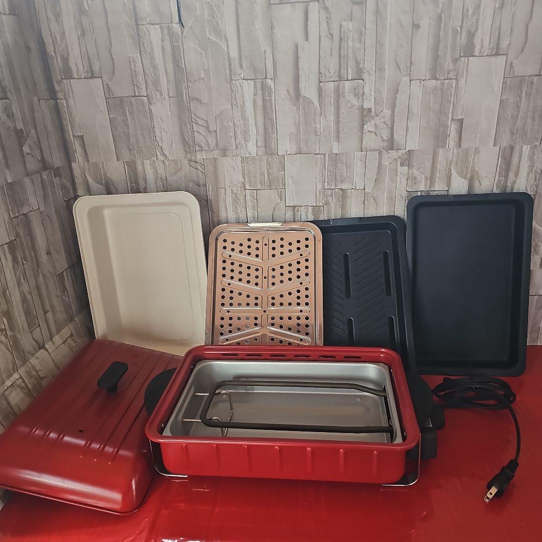 レコルトホットプレート蒸し器付