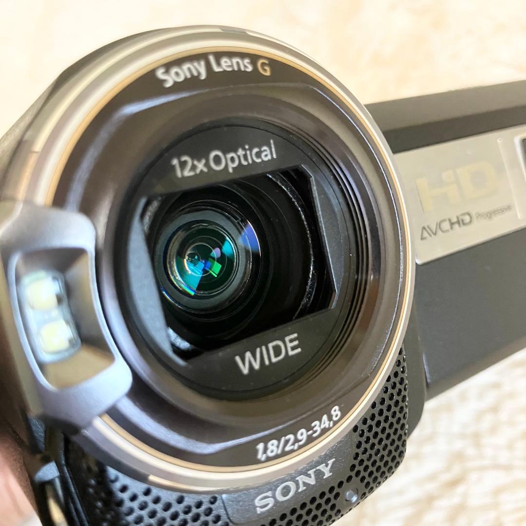 美品 SONY HDビデオカメラ HDR-PJ590V