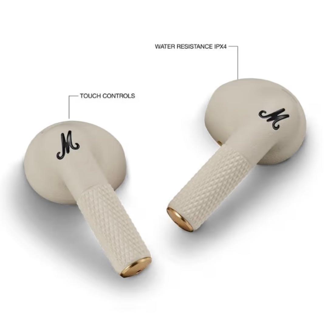 Marshall 完全ワイヤレスイヤホン Minor IV クリーム