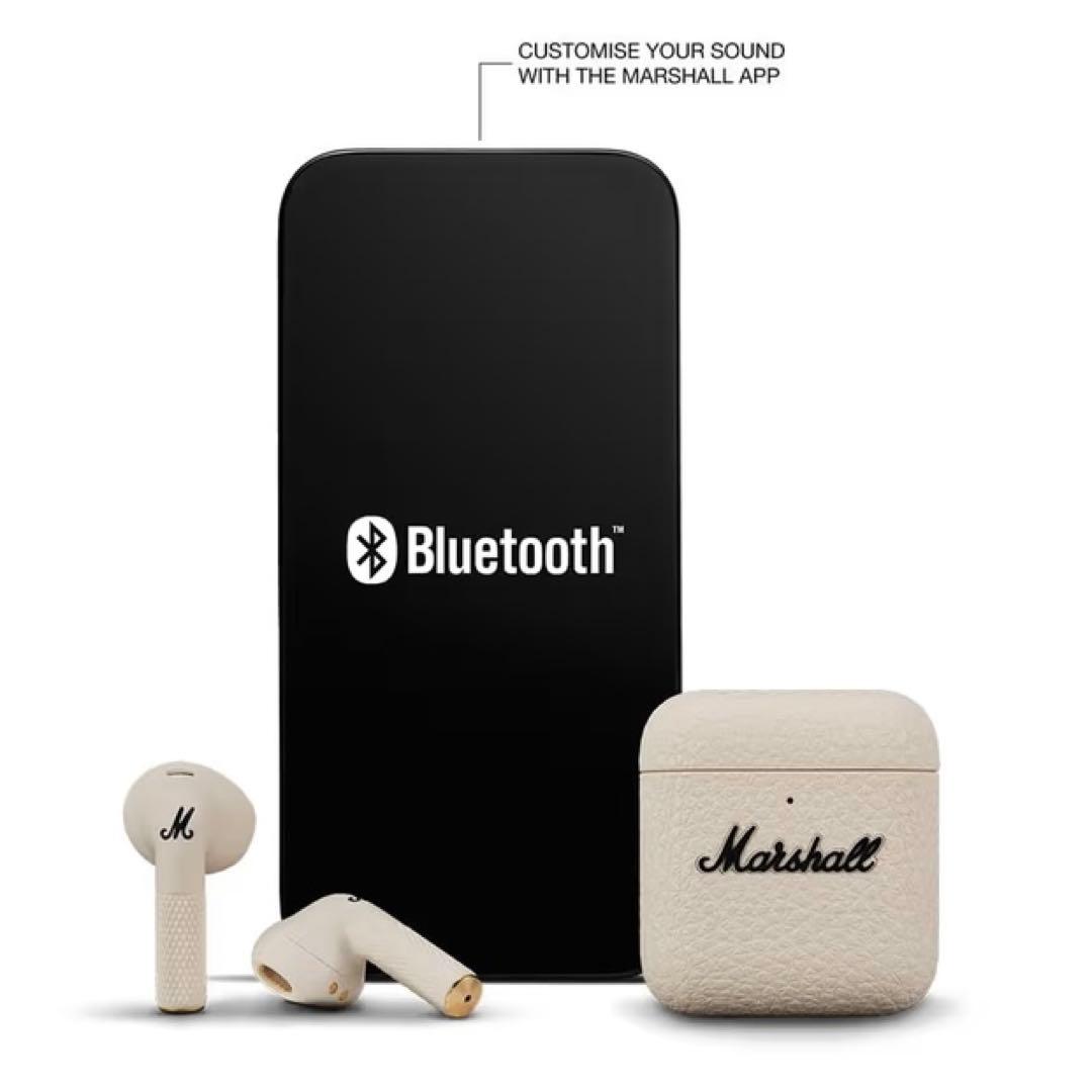Marshall 完全ワイヤレスイヤホン Minor IV クリーム