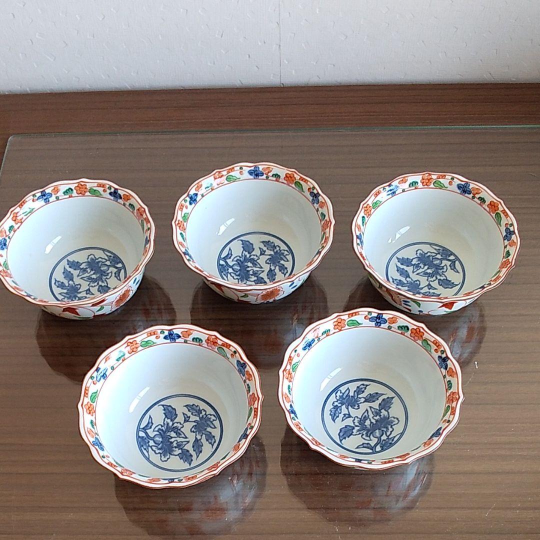 たち吉 花咲 小鉢 5客セット