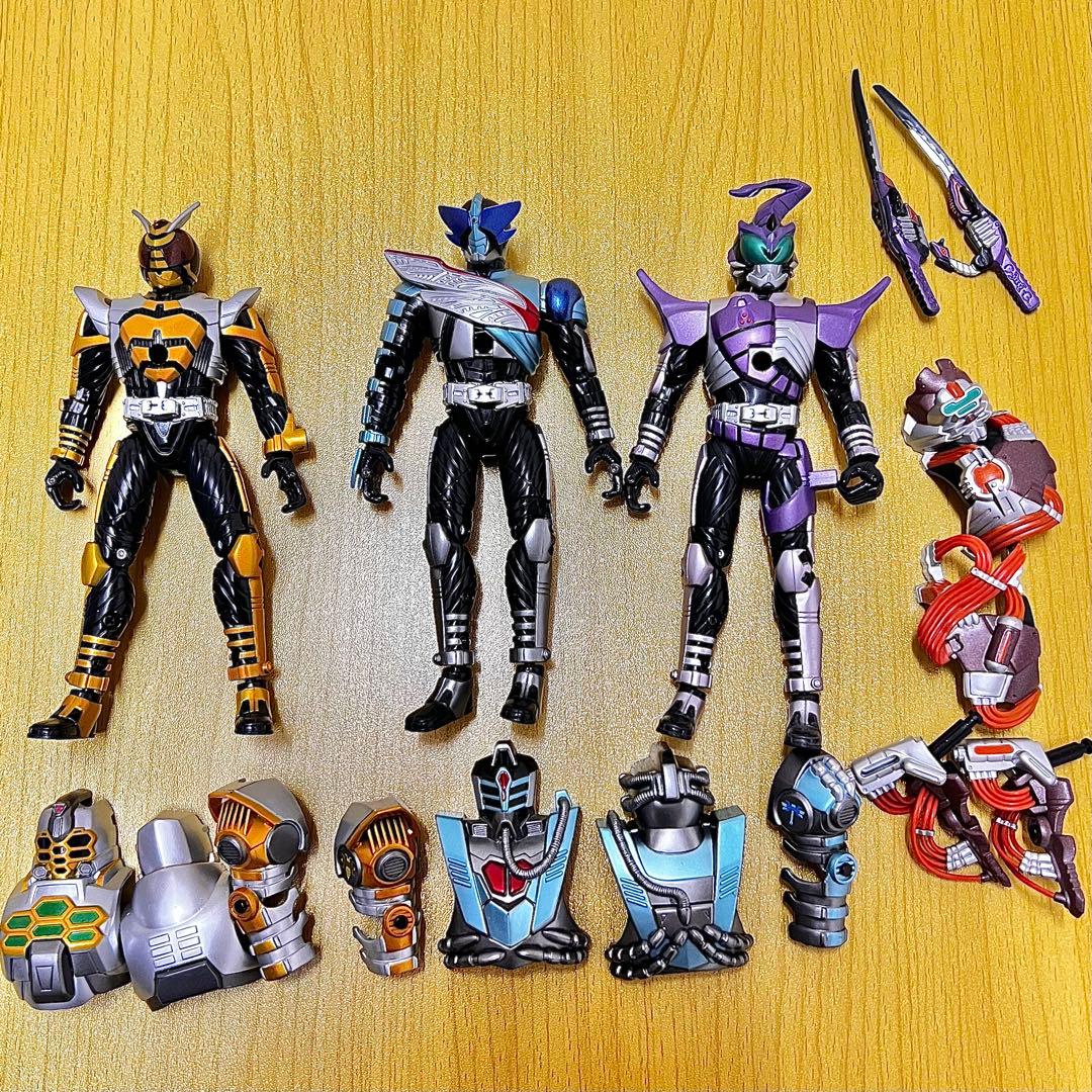 仮面ライダーカブト キャストオフライダーシリーズ まとめ売り