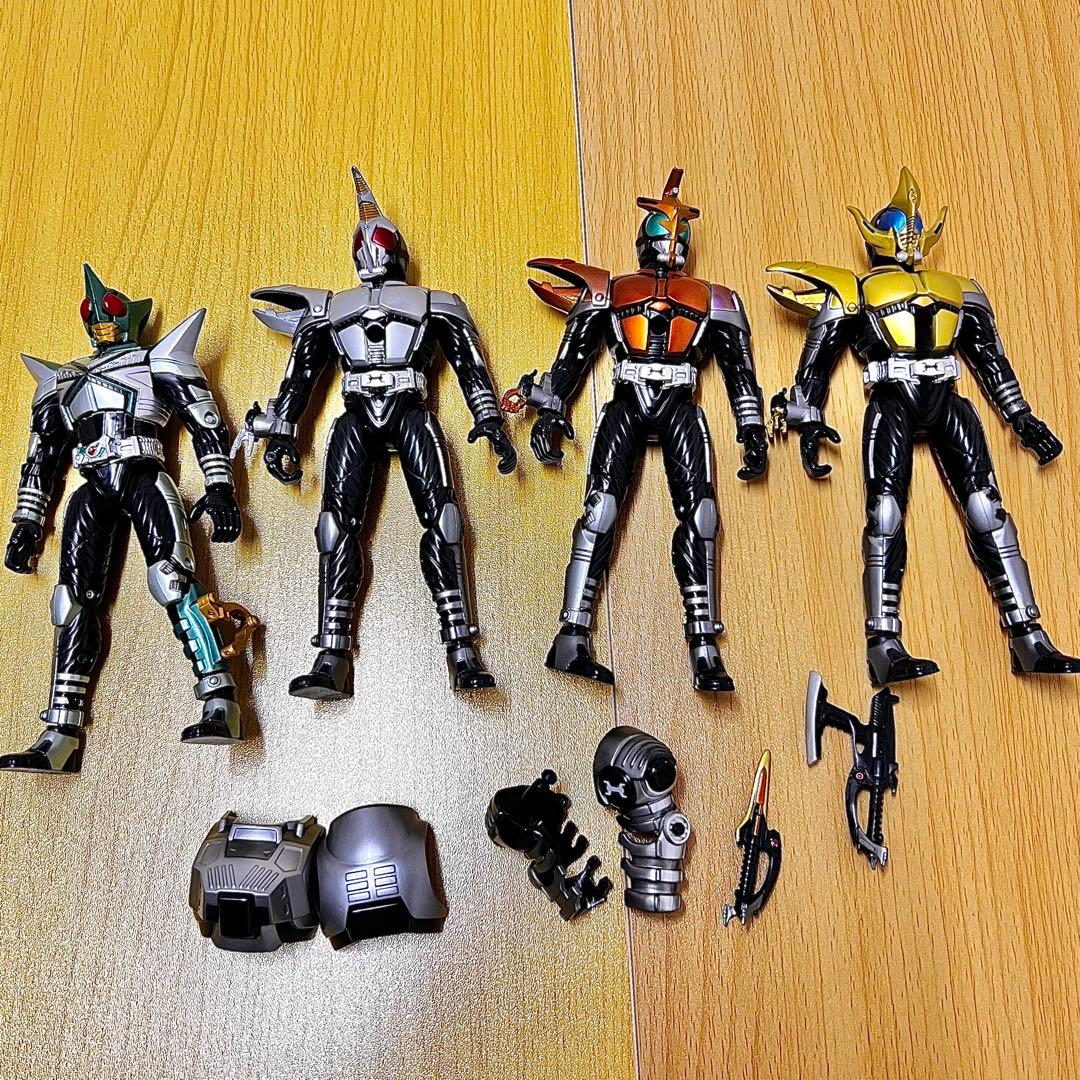 仮面ライダーカブト キャストオフライダーシリーズ まとめ売り