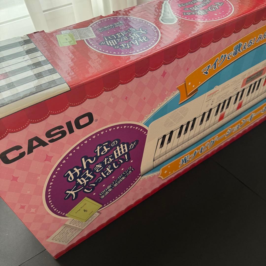 CASIO●LK-123●電子ピアノ●光る鍵盤付き
