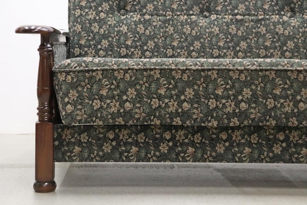 カリモク コロニアル スリーピングソファ デイベッド 3シーター 3Pソファ