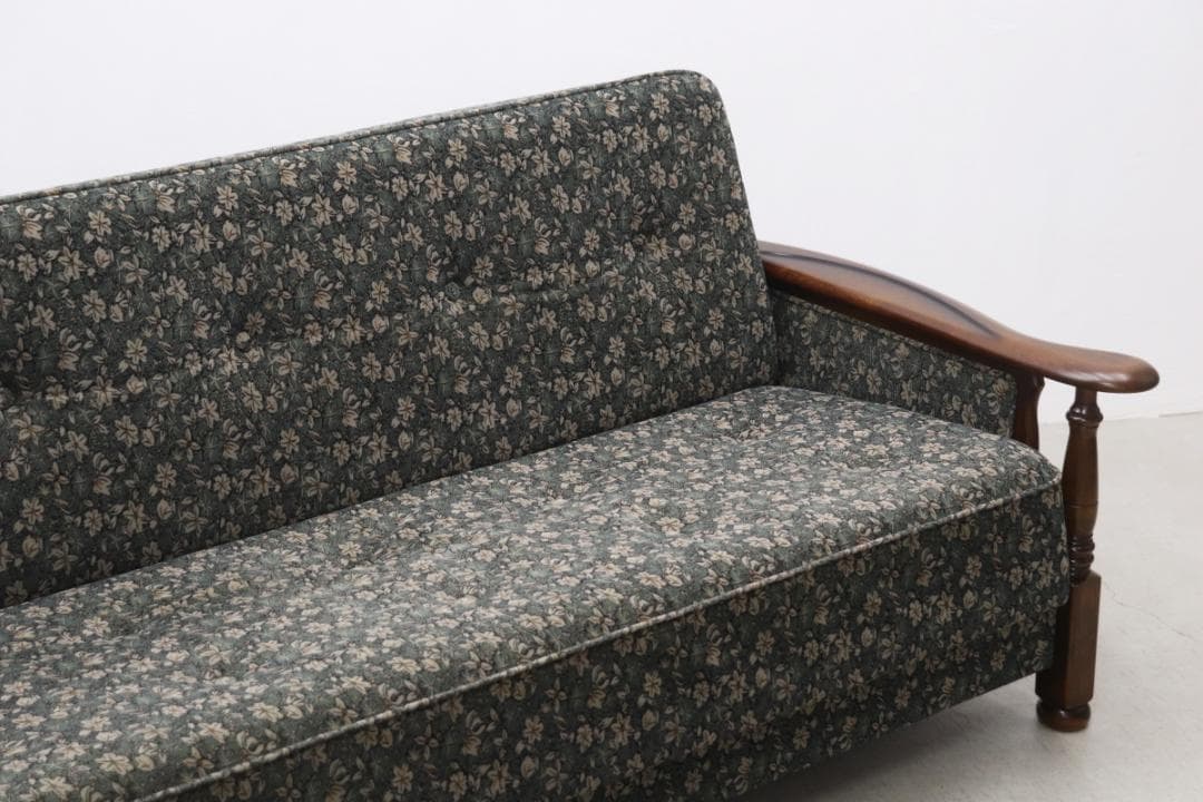 カリモク コロニアル スリーピングソファ デイベッド 3シーター 3Pソファ