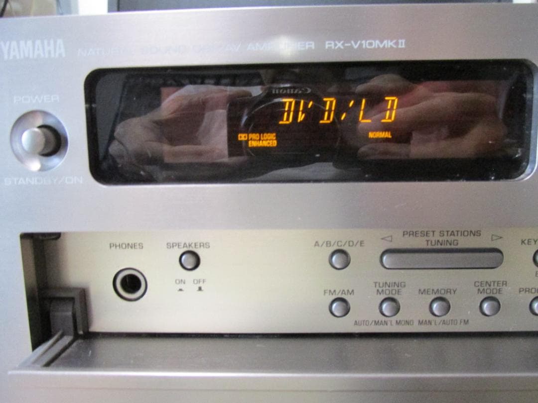 Yamaha 5.1ch AVアンプ リモコン付きRX-V10MK２