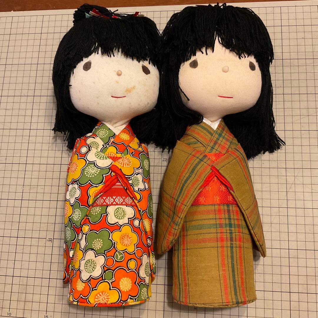 お花さん専用　米山京子さん風 人形　4種 8体セット　昭和 レトロ