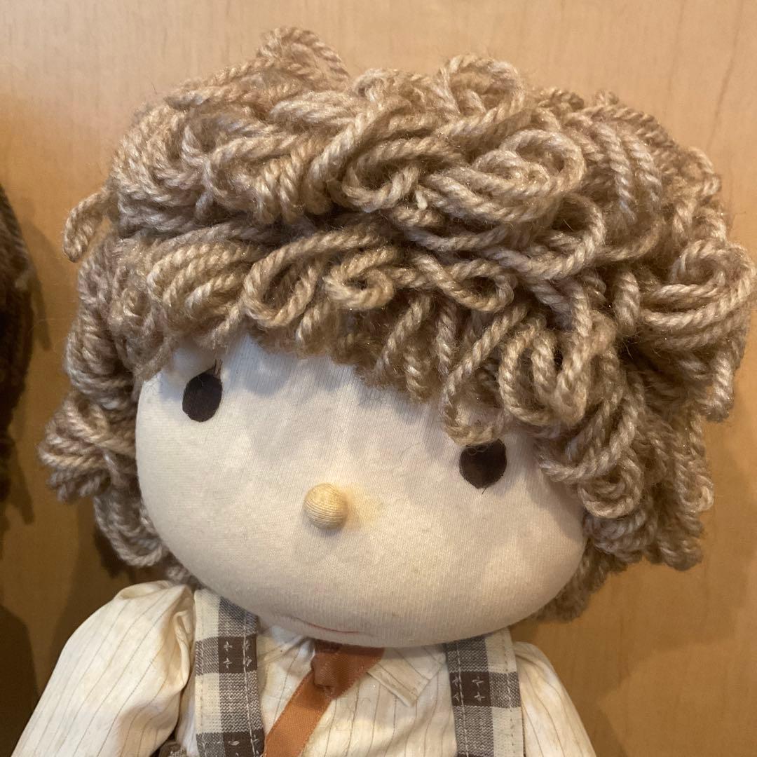 お花さん専用　米山京子さん風 人形　4種 8体セット　昭和 レトロ