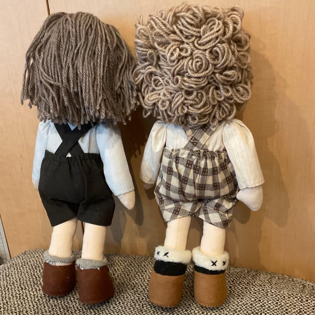 お花さん専用　米山京子さん風 人形　4種 8体セット　昭和 レトロ