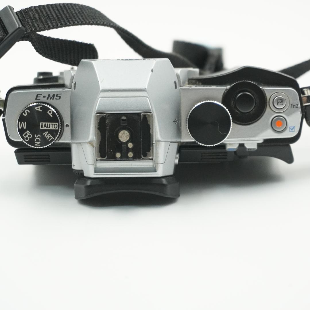 ■極上品■ OLYMPUSOM-D E-M5 シルバー #..458
