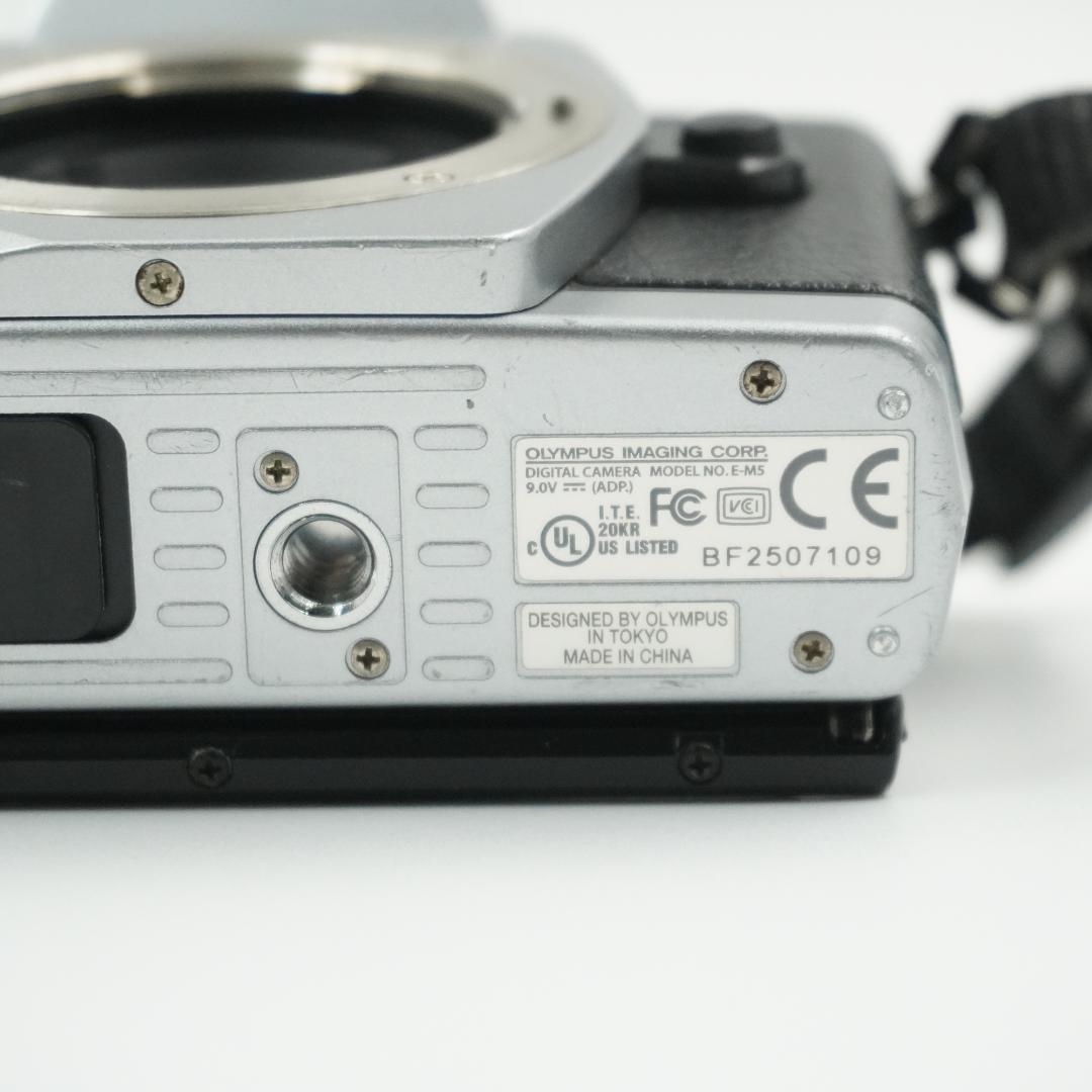 ■極上品■ OLYMPUSOM-D E-M5 シルバー #..458