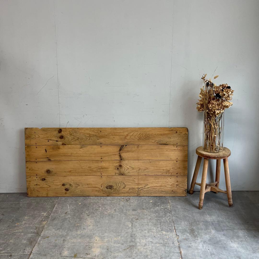 アンティーク 展示台 ボード 天板 看板 無垢材 古道具 シャビー z609