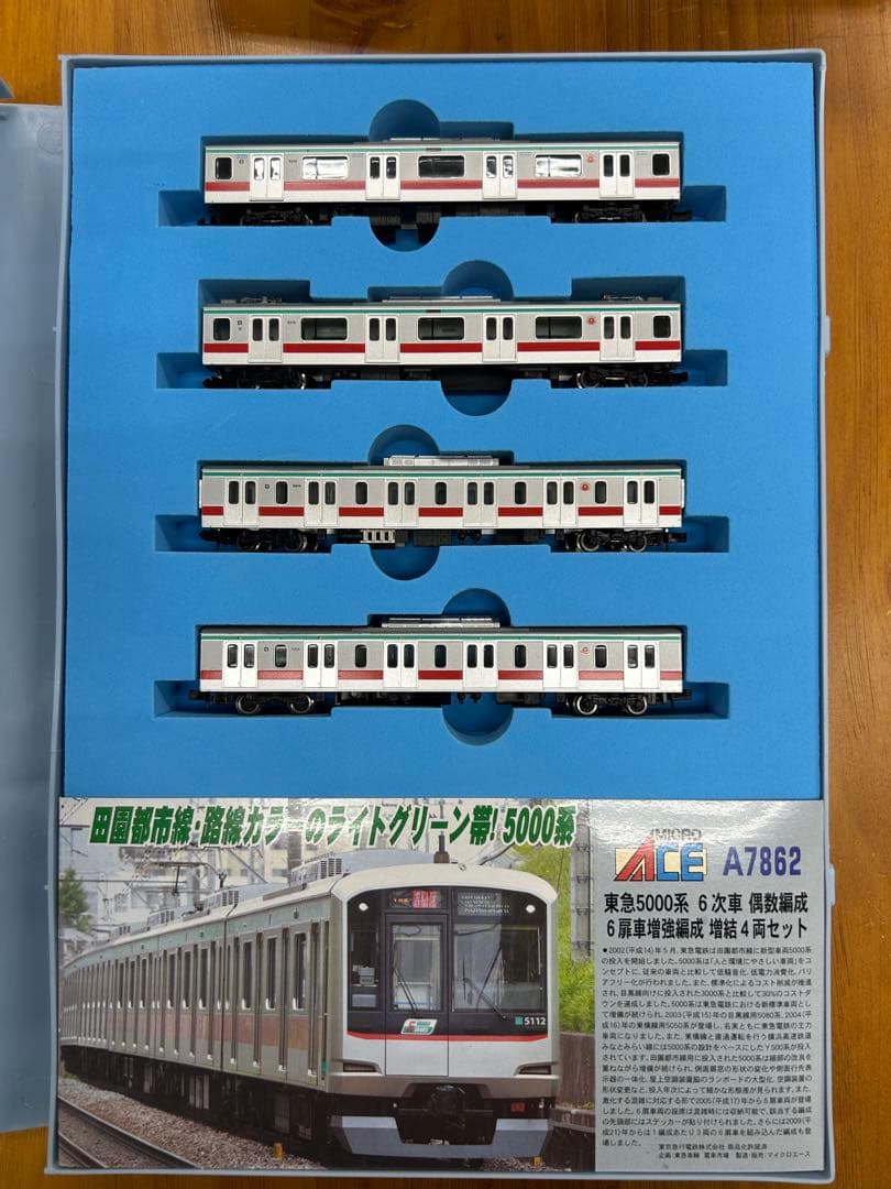 A-7860 東急5000系基本6両セット A-7862 増結4両セット