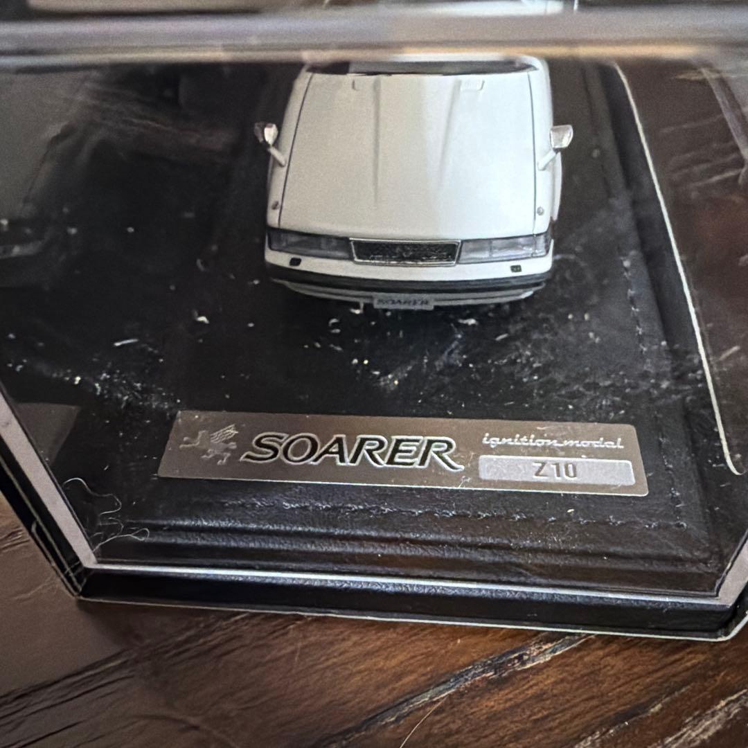 イグニッションのトヨタ ソアラ 2800GT (Z10) ホワイト」ミニカー