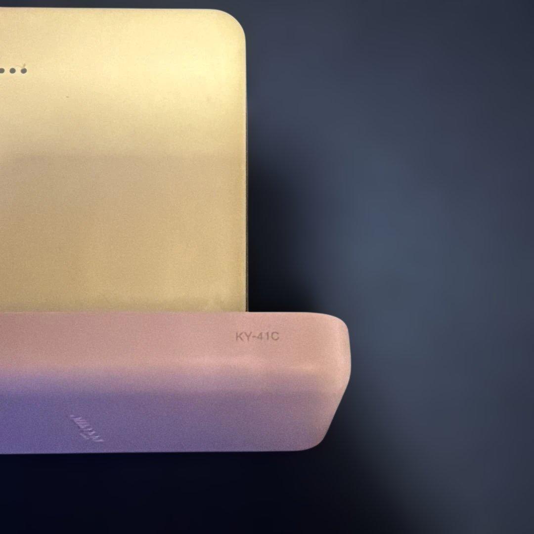 docomo キッズケータイ　KY-41C パープル