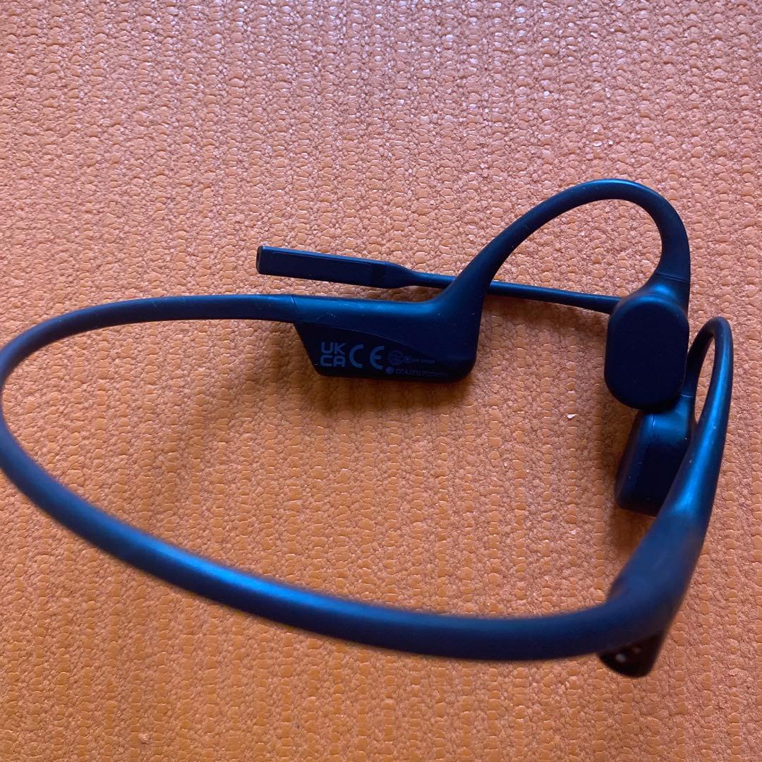 shoks骨伝導ワイヤレスヘッドセット ブラック