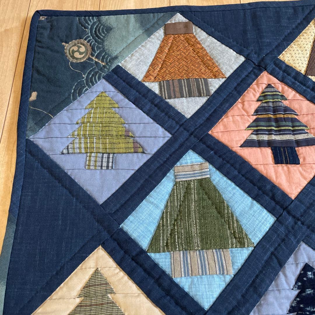 パッチワーク　タペストリー　パッチワーク