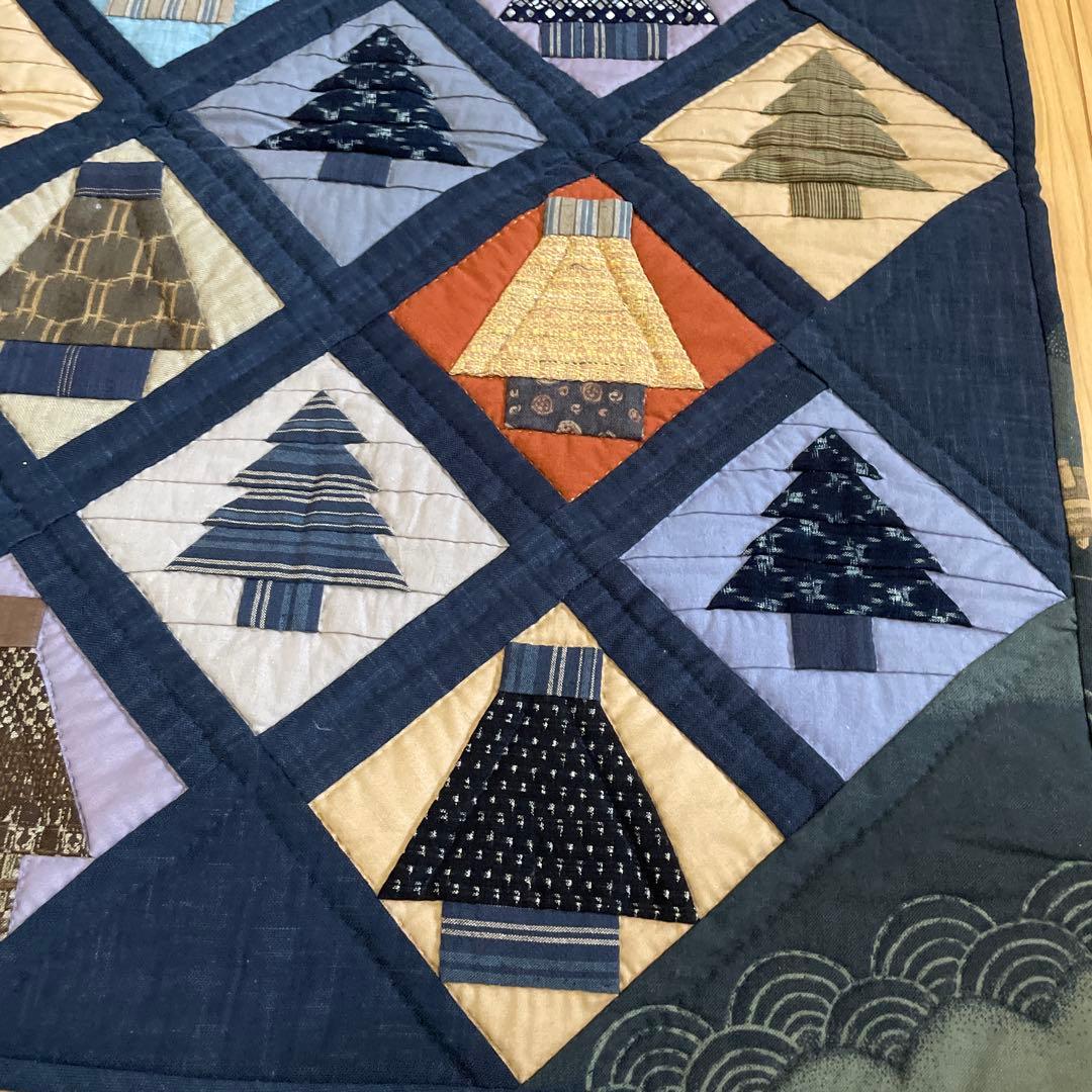 パッチワーク　タペストリー　パッチワーク