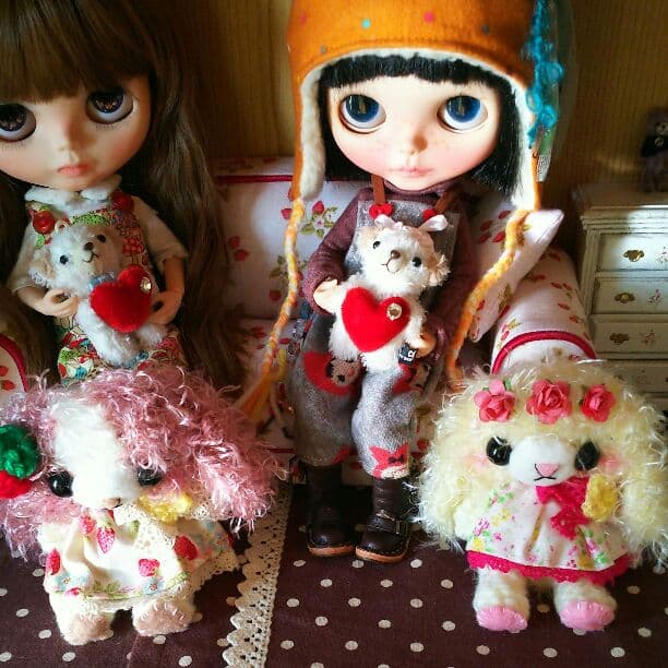 ブライスちゃんのマスコット達