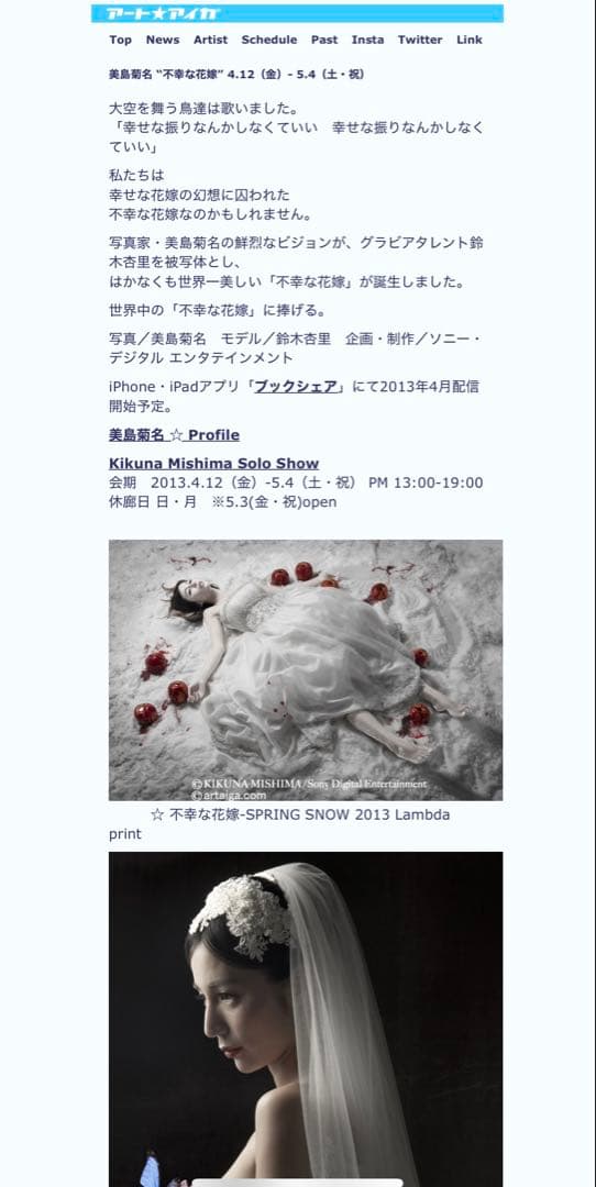 希少【美島菊名 代表作大型作品】