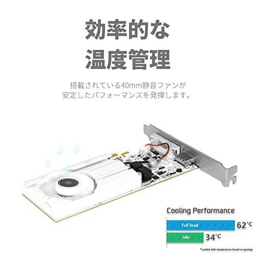 玄人志向 NVIDIA GeForce GT 1030 搭載 グラフィックボー.