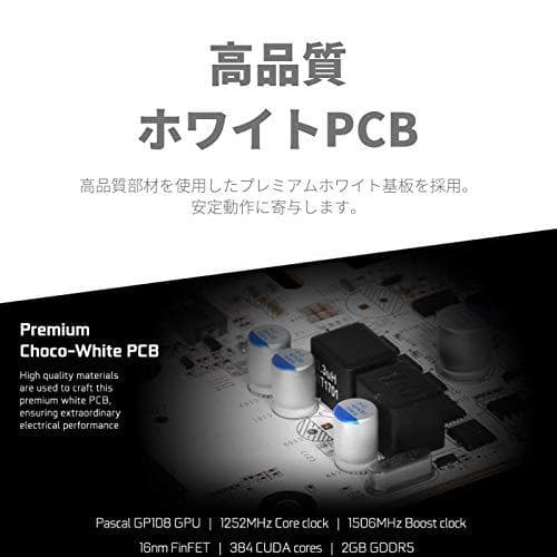 玄人志向 NVIDIA GeForce GT 1030 搭載 グラフィックボー.