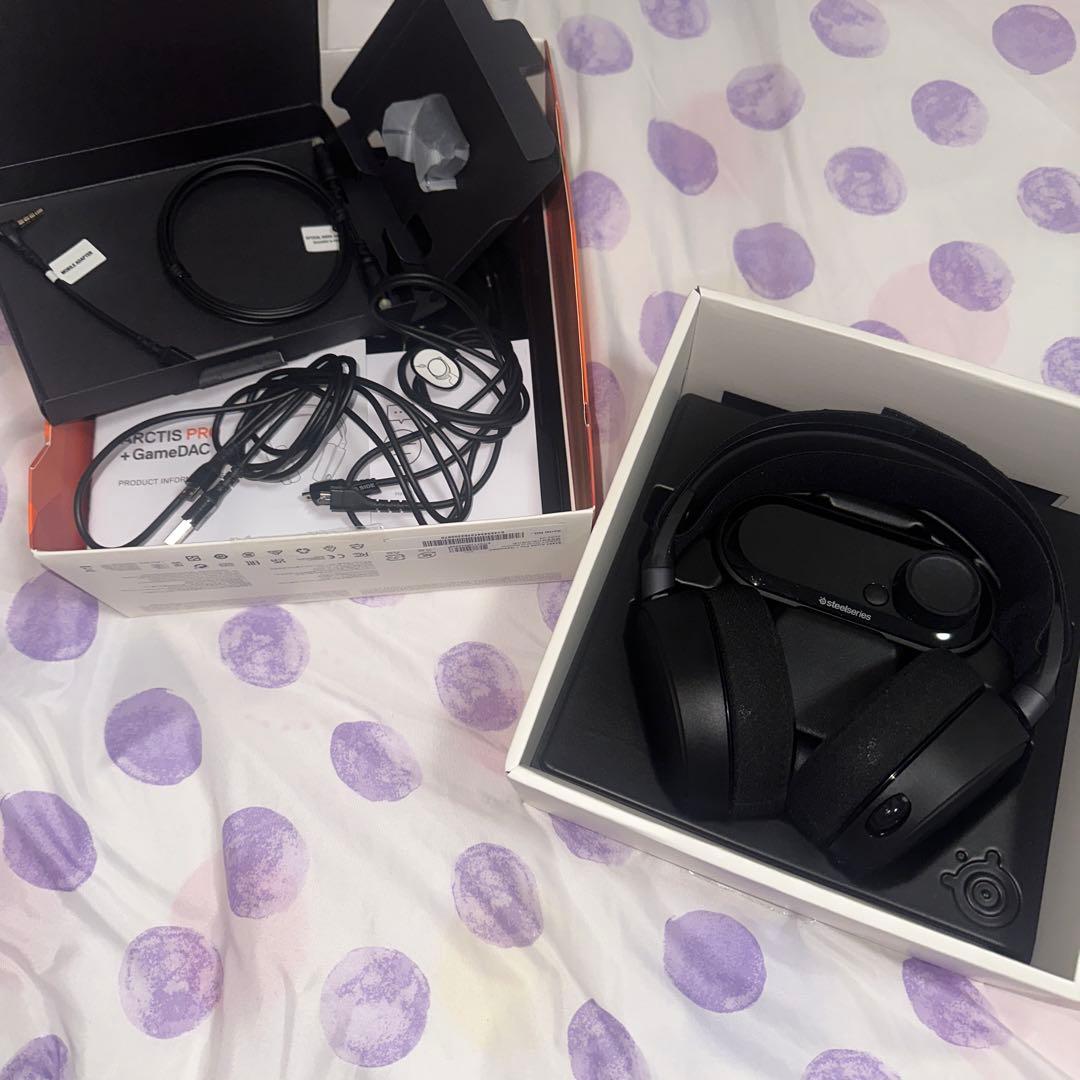 steelseries ARCTIS PRO +GAMEDAC ヘッドセット