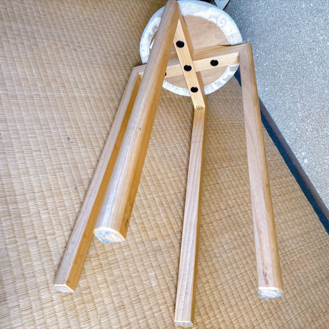 【 匠工芸 & クリッパン 】マッシュルーム スツール