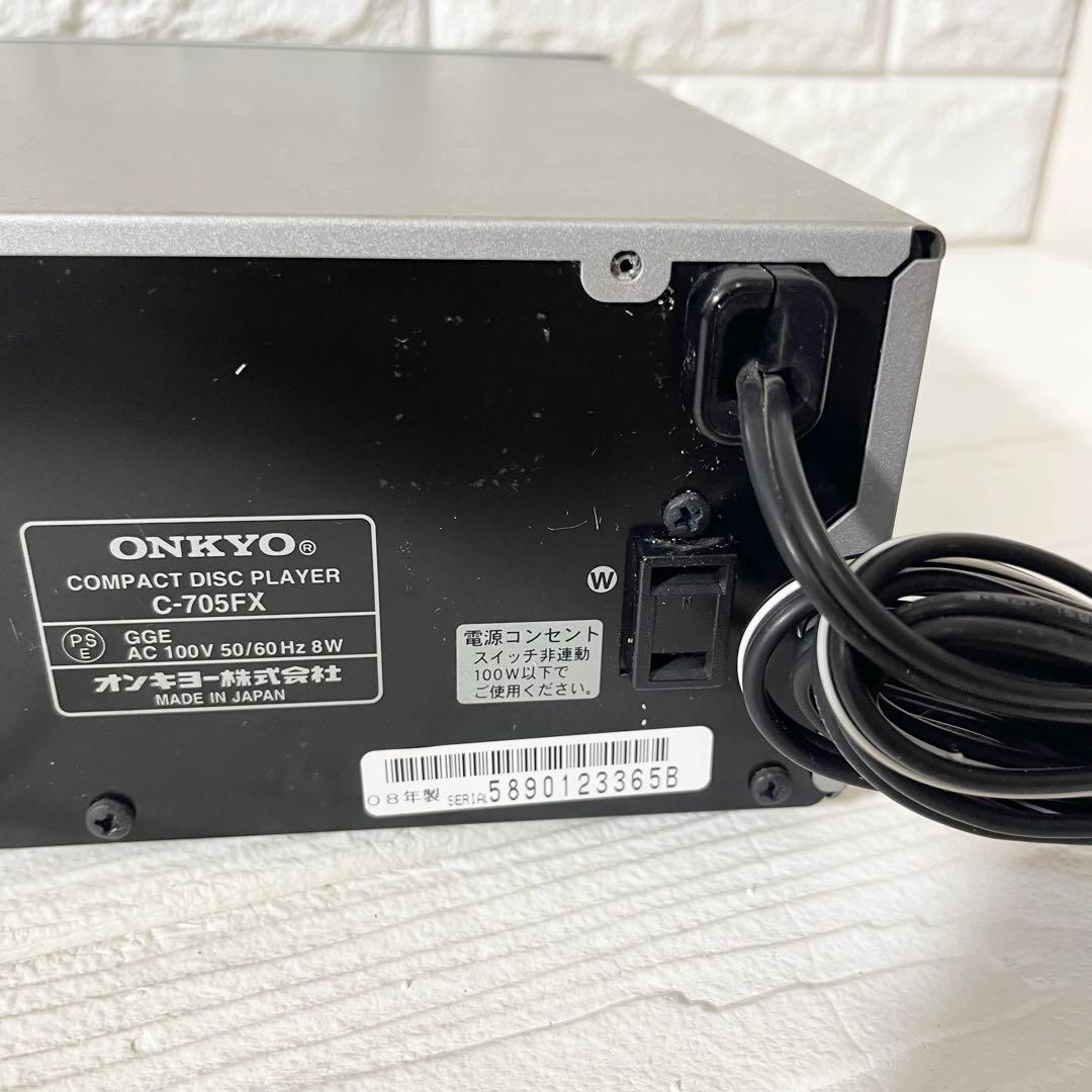 【２週間保証付き】ONKYO C-705FX CD 動作確認済み オンキョー